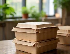 Sustainable packaging used for Britannia Eats deliveries