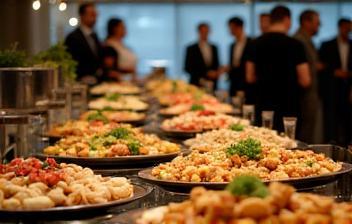Britannia Eats event catering for London business team
